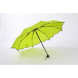 3折摺叠特式围边雨伞